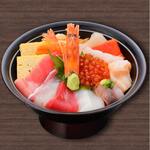 Seafood chirashi bowl <with daimyo bowl>