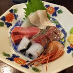 金町製麺 - 刺身盛