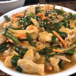 大進亭 - ホルモン定食　920円