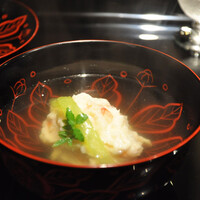 日本料理 晴山 - 車海老の真薯