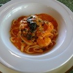 セルフィーユ - 9月17日　海老のトマトクリームパスタ