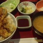 北海道料理ユック - 海鮮天丼全景