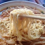 麺点飯 広州 - 担々麺（辛口）の麺です。