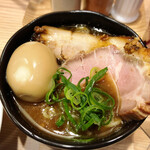 拉麺大公 - 味噌つけ麺セカンド、つけ汁