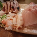 魚と酒と串 ちろり - お造り盛り合わせ