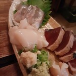 魚と酒と串 ちろり - お造り盛り合わせ