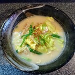 沖縄風居酒屋 あしびなー - 平成31年2月 ランチタイム ホルモンラーメン 税込690円