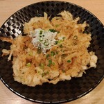 海旬処 魚華 - しらすかき揚げ丼(1100円+税)