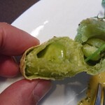 レストラン　カズ - そら豆パン中身