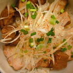 麺処 ほん田 - チャーシュー飯
