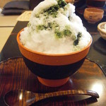 萬御菓子誂處 樫舎 - 樫舎の氷