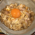Sakura Kashiwa Ryouriu Dono Kokoro - 五穀味鶏の親子丼(上)のアップ