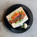 蔬菜三明治//带饮料吧台 (60分钟无限畅饮)