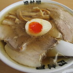 田村屋 - 嫁さんは｢チャーシュメン(ネギ抜き･半麺)」