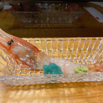 すしの鮮昇 函館朝市店 - ぼたんえび刺身