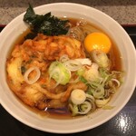 名代 富士そば - 天玉そば(470円)