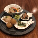 Assortment of 5 types of obanzai
