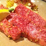 杏樹亭 岸根店 - 特選厚切り塩ハラミ(1,600円)