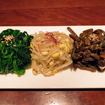 赤坂 みすじ - ナムル3種盛り