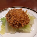 とんかつ ばんぶー - 特製メンチカツ