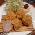 とんかつ ばんぶー - ヒレカツ定食