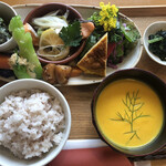 タンジョウ ファーム キッチン - 旬の野菜プレート