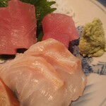 祭 - 尾長まぐろ(宮城)と真鯛(長崎)