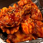 Yangnyeom chicken (half, about 12 pieces)