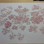 Kappou Yuzuha - 敷き紙まで桜が満開