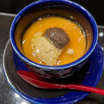 新日本料理 宗春 - フォアグラとトリュフなポルチーニ茸の茶碗蒸し