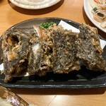 沖縄料理 島想い - もずく天ぷら。