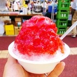 スイート スパイス アサノ - かき氷（フランボワーズ：１２年９月の泉マルシェ）