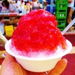 スイート スパイス アサノ - かき氷（フランボワーズ：１２年９月泉マルシェ）