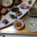 和食すがわら - すがわら名物八寸。これだけでもなかなか満足
