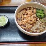 ふじや食堂 - 天ぷらそば
