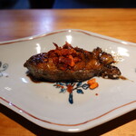 明道町中国菜 一星 - 三重の太刀魚照り焼きバルサミコと黒酢のソースにクミン