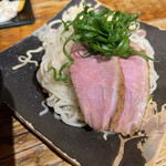 立呑み とだか - 鴨ねぎつけ麺