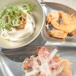 Takoyaki Sutando - おつまみ3種(日替り)