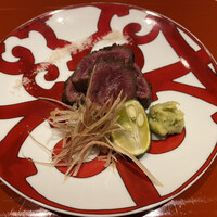 肉屋 雪月花 NAGOYA - 松阪牛の炭火たたき、もじお