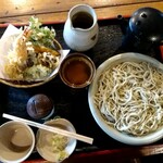 Unsui - 海老天盛り蕎麦