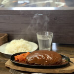 ノンシャラン - ハンバーグステーキ　300g　ライスセット
