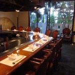 利心 - 大人数用カウンター