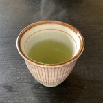 うなぎ初 - あたたかいお茶