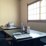 うなぎ初 - 座った席から