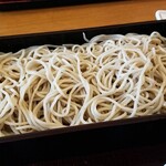 稲田屋 - そばのアップ