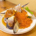 韓国食堂 入ル - 活きワタリガニのケジャン
