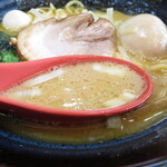 松壱家 - スープ