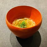 祇園 呂色 - 【結び】七谷鴨 中華そば 九条葱