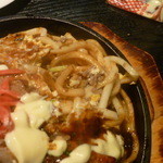 天照 - 朧月うどん麺ダブル（中はこんな感じ）