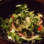 かがり火 - 秋刀魚と秋大根のマリネ